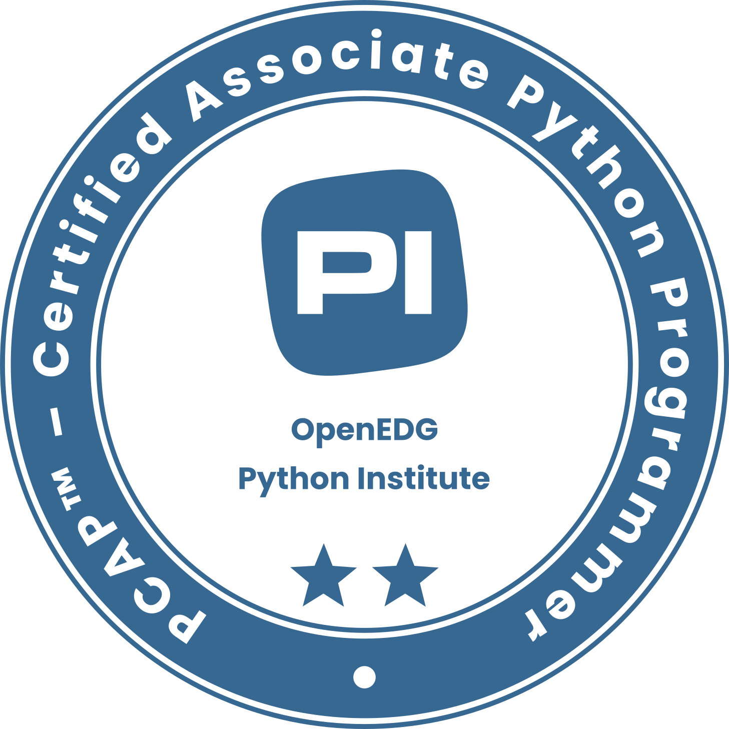 PCAP™ Certified Associate Python Programmer